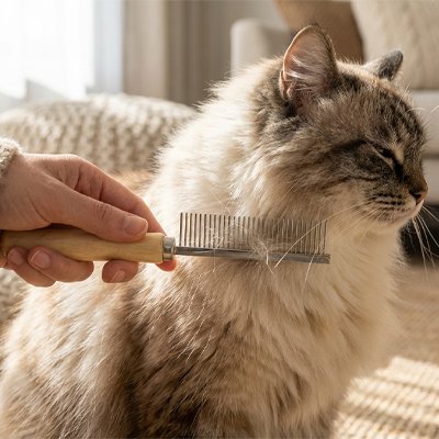 Peigne pour chat 