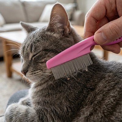 Peigne pour chat