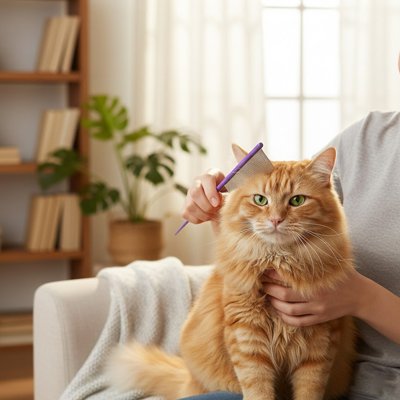 Peigne pour chat