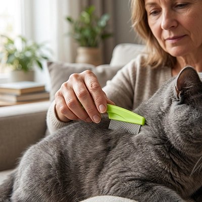 Peigne pour chat
