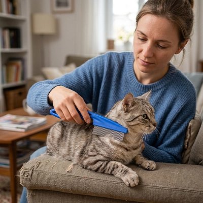 Peigne pour chat