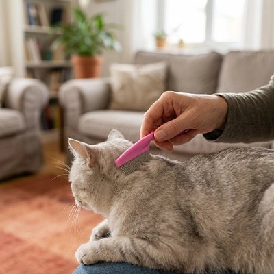Peigne pour chat