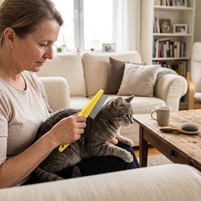 Peigne pour chat